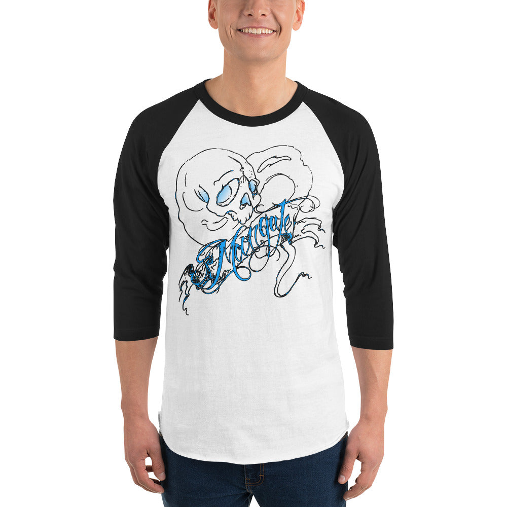 3/4 sleeve raglan shirt